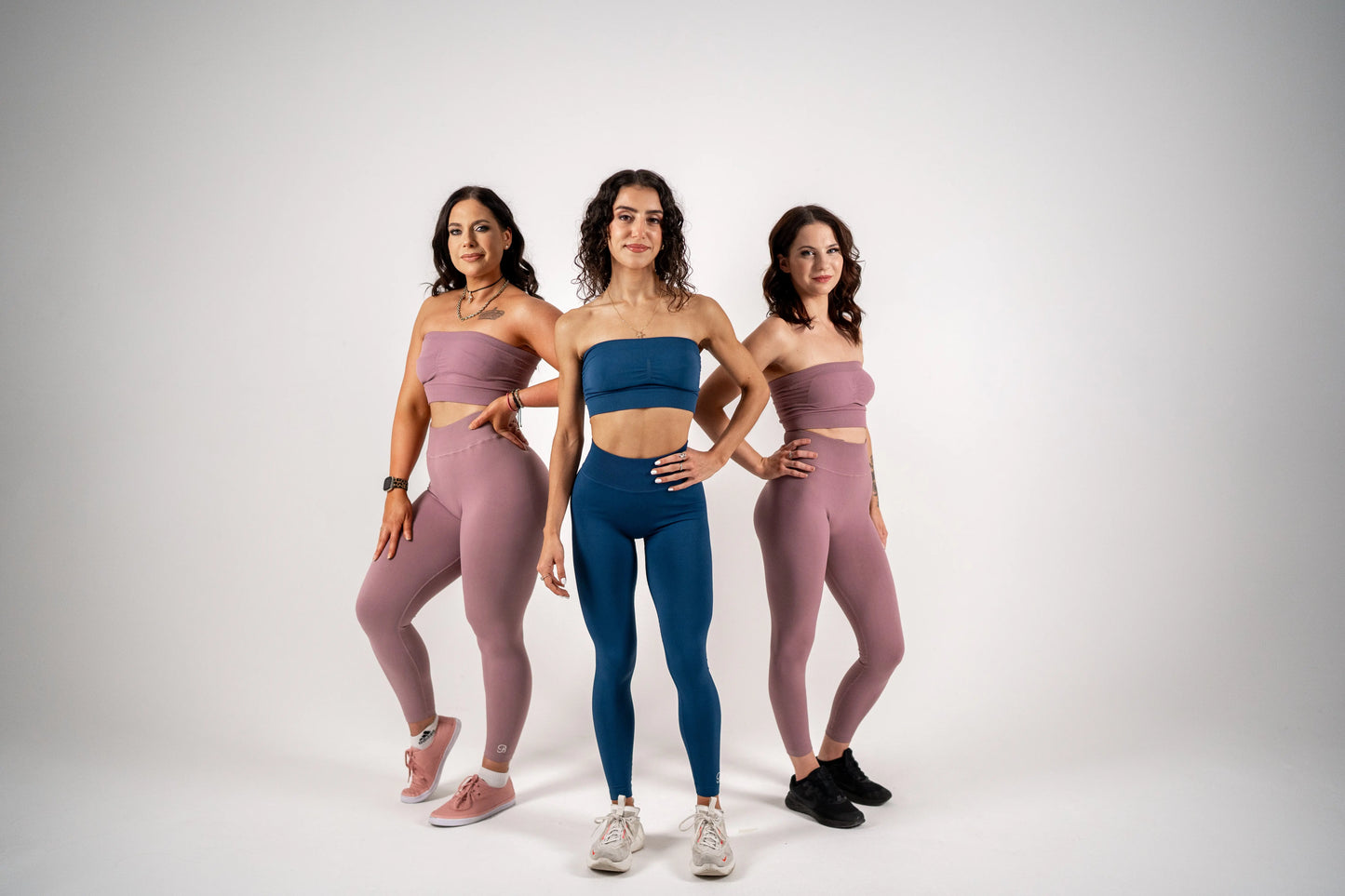 Seamless Bandeau Sports Bra BOMBSHELL